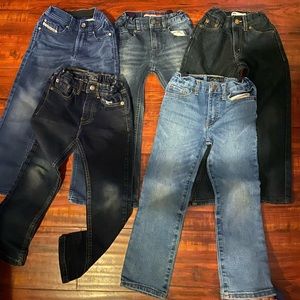 5 pairs of jeans